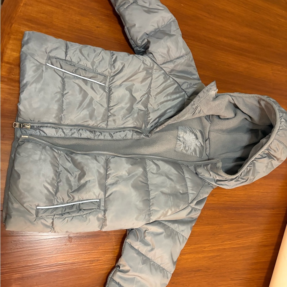 3T Kids Gray Puffer Jacket EUC